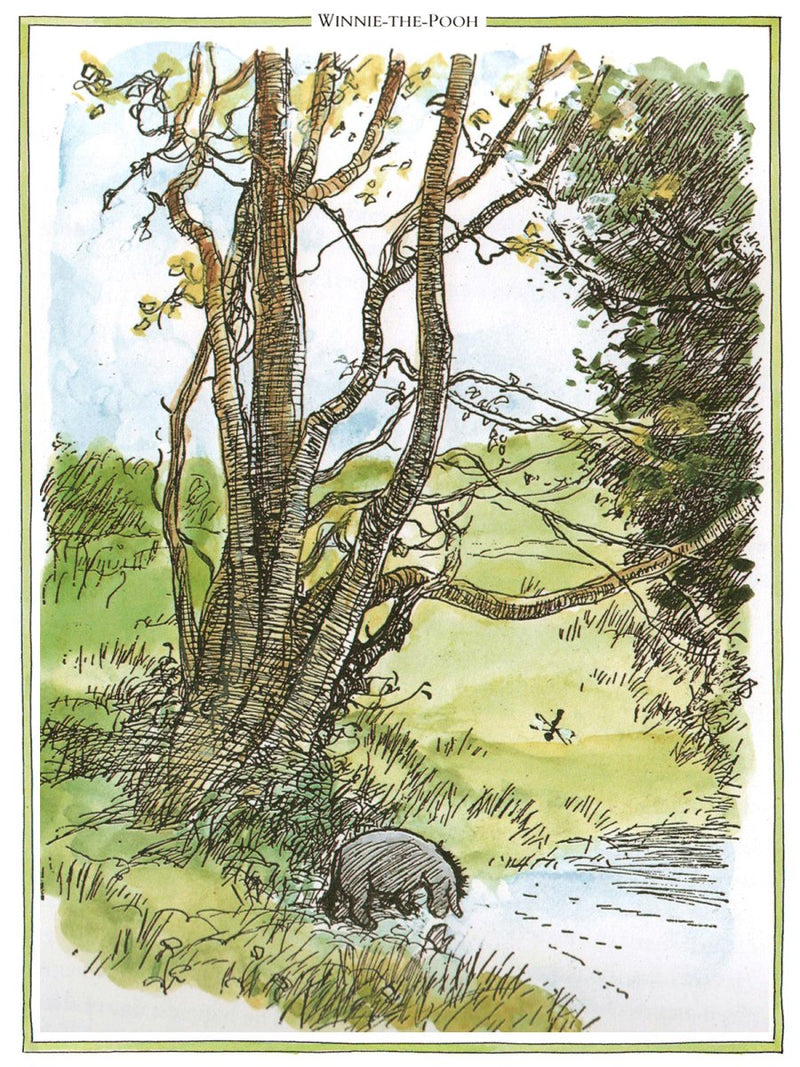 Print: Winnie the Pooh, Eeyore's Birthday - Tales for Tadpoles