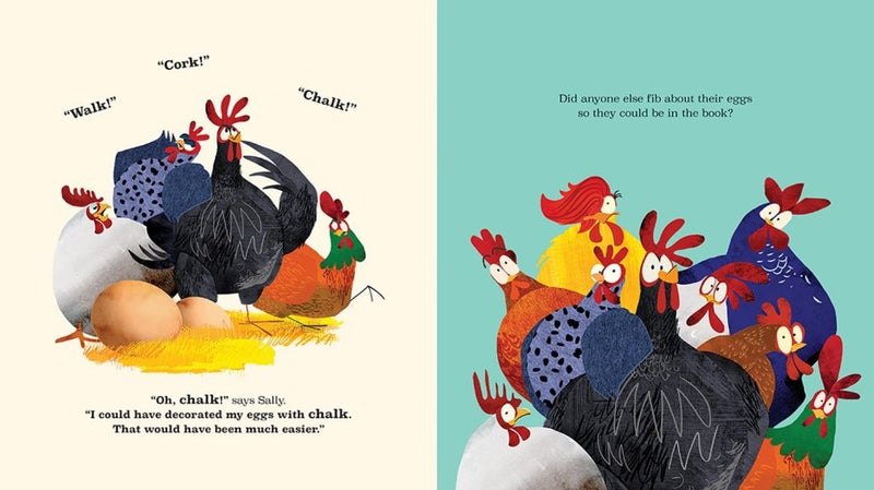 Rachel Emily: Jenny Peckles Lays Eggs with Speckles, illustrated by Paul Delaney - Tales for Tadpoles