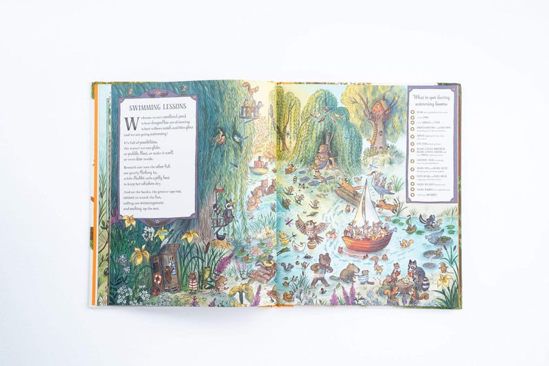 Rachel Piercey: Brown Bear Wood - If You Go Down to the Woods Today, illustrated by Freya Hartas - Tales for Tadpoles