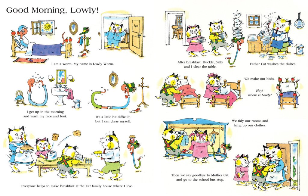 RIchard Scarry: Best Lowly Worm Book Ever - Tales for Tadpoles