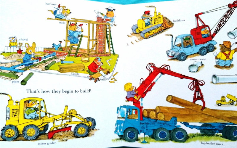 Richard Scarry: Busy, Busy Construction Site - Tales for Tadpoles