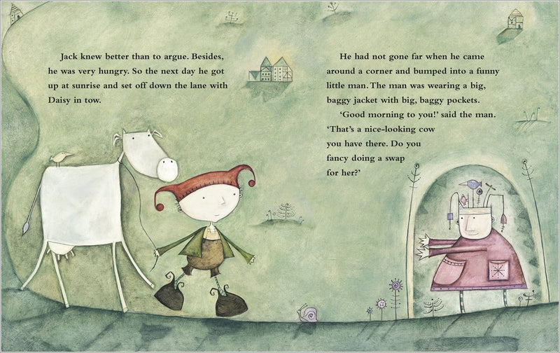 Richard Walker: Jack and the Beanstalk, illustrated by Niamh Sharkey - Tales for Tadpoles