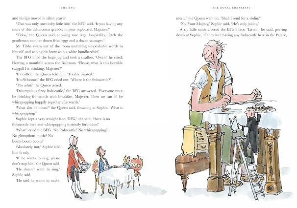 Roald Dahl: The BFG, illustrated by Quentin Blake (Colour Edition) - Tales for Tadpoles