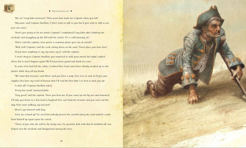 Robert Louis Stevenson: Treasure Island, Illustrated by Robert Ingpen - Tales for Tadpoles