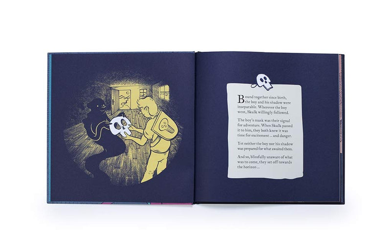 Robin Etherington: Skulk, A Lost Shadow's Puzzle Adventure, illustrated by Renaud Vigourt - Tales for Tadpoles