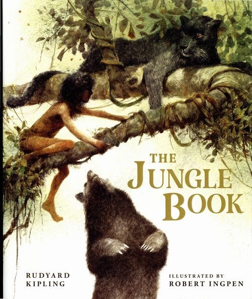 Rudyard Kipling: The Jungle Book, Illustrated by Robert Ingpen - Tales for Tadpoles