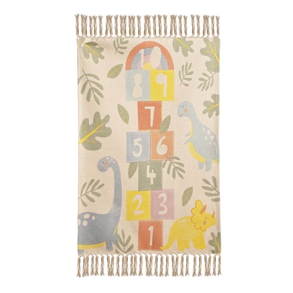 Rug: Dinosaur Hopscotch - Tales for Tadpoles