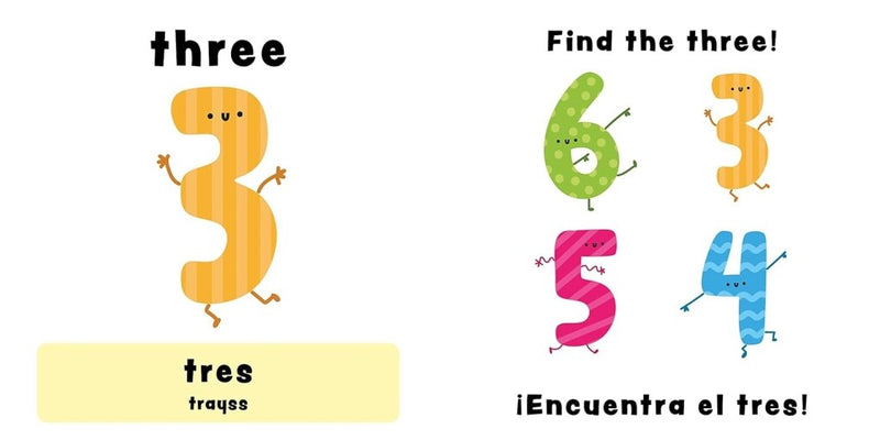 Sam Hutchinson: Los Numeros (Numbers) - Find and Speak Spanish! - Tales for Tadpoles