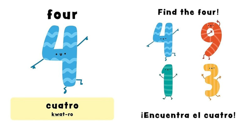 Sam Hutchinson: Los Numeros (Numbers) - Find and Speak Spanish! - Tales for Tadpoles