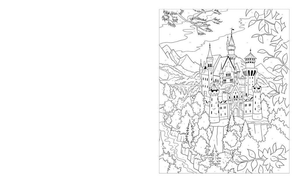 Sara Storino and Nathalie Ortega: Enchanted World Colour by Numbers - Tales for Tadpoles