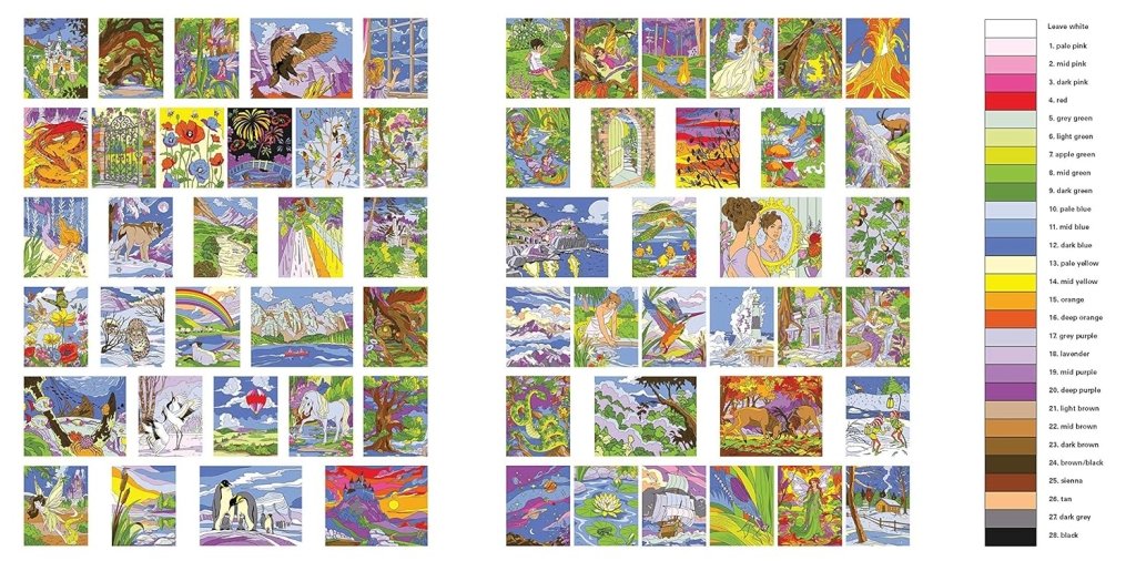 Sara Storino and Nathalie Ortega: Enchanted World Colour by Numbers - Tales for Tadpoles
