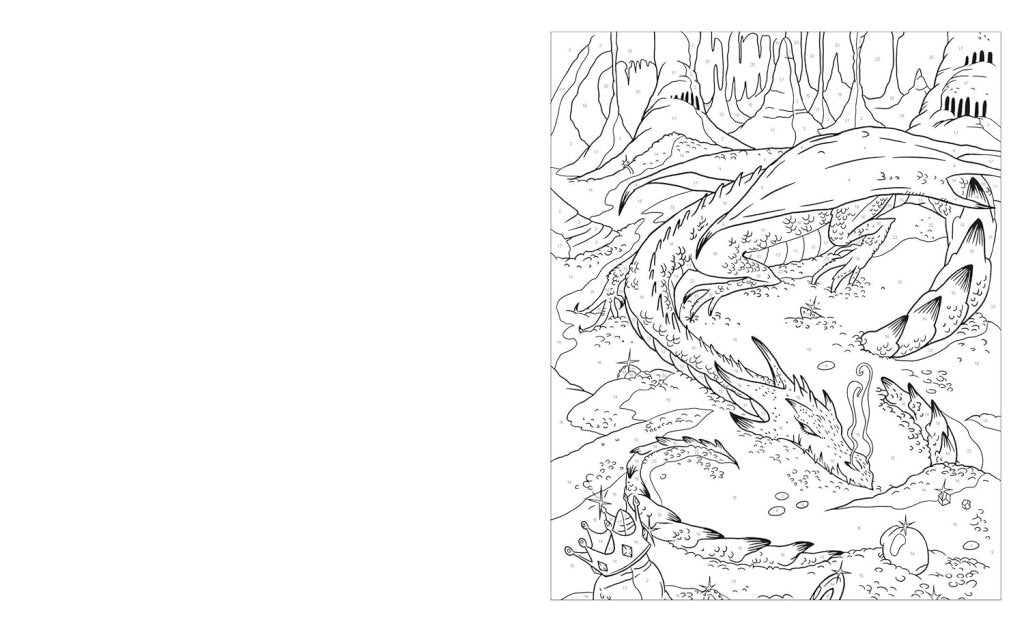 Sara Storino and Nathalie Ortega: Enchanted World Colour by Numbers - Tales for Tadpoles