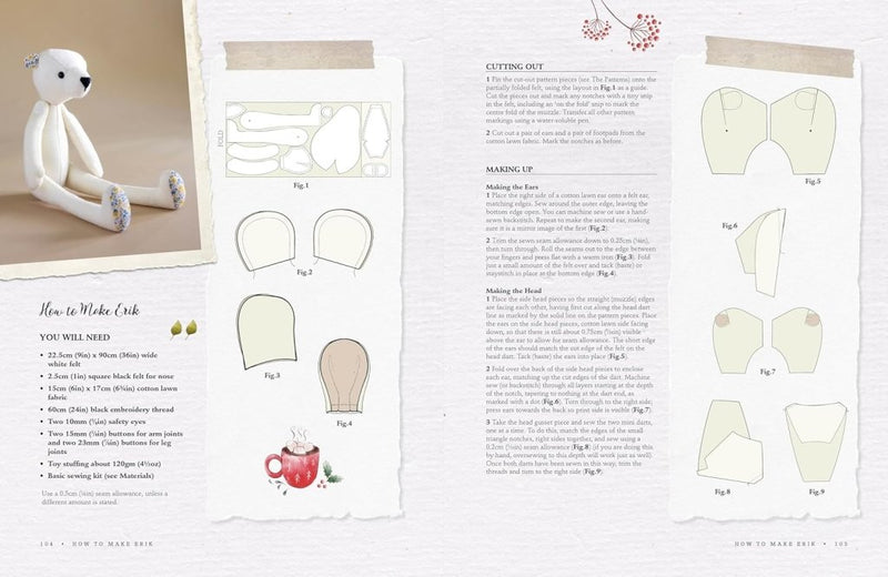 Sarah Peel: Luna Lapin - Stitched with Kindness (with short stories by Grace Machon) - Tales for Tadpoles