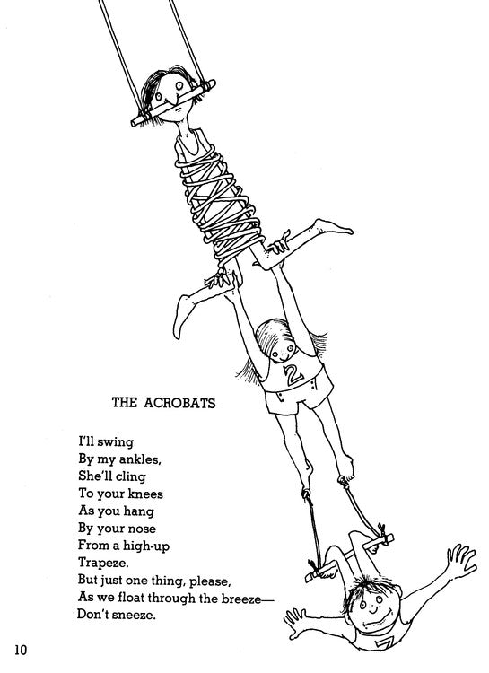 Shel Silverstein: Where the Sidewalk Ends - The Poems and Drawings of Shel Silverstein - Tales for Tadpoles