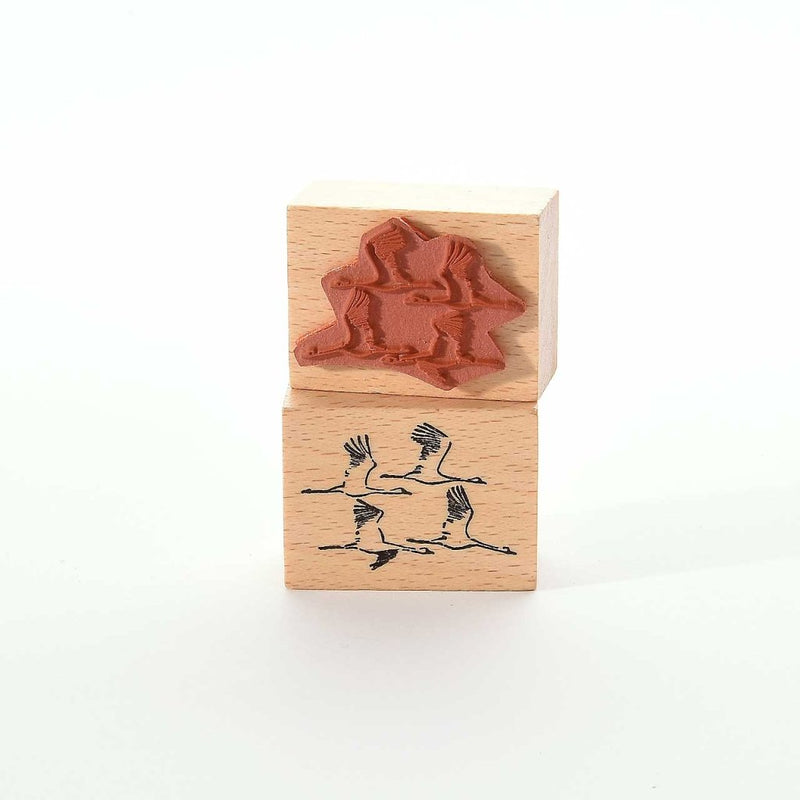 Small Stamps: Four Swans - Tales for Tadpoles