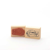 Stamp: Books Stack - Tales for Tadpoles