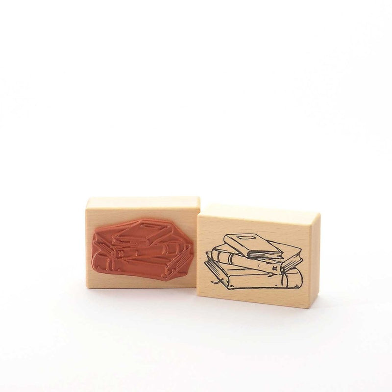 Stamp: Books Stack - Tales for Tadpoles