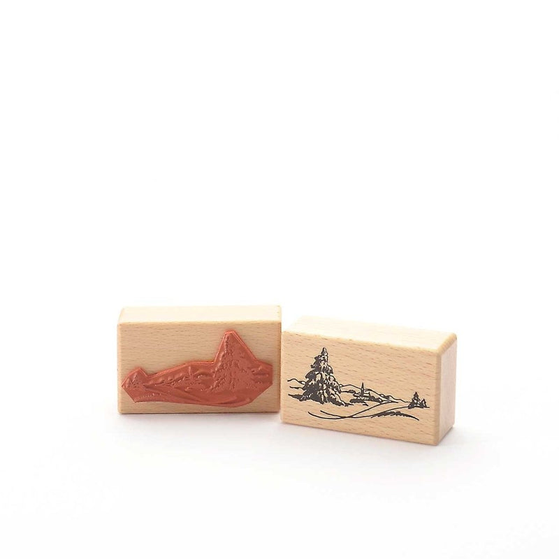 Stamp: Winter Landscape - Tales for Tadpoles
