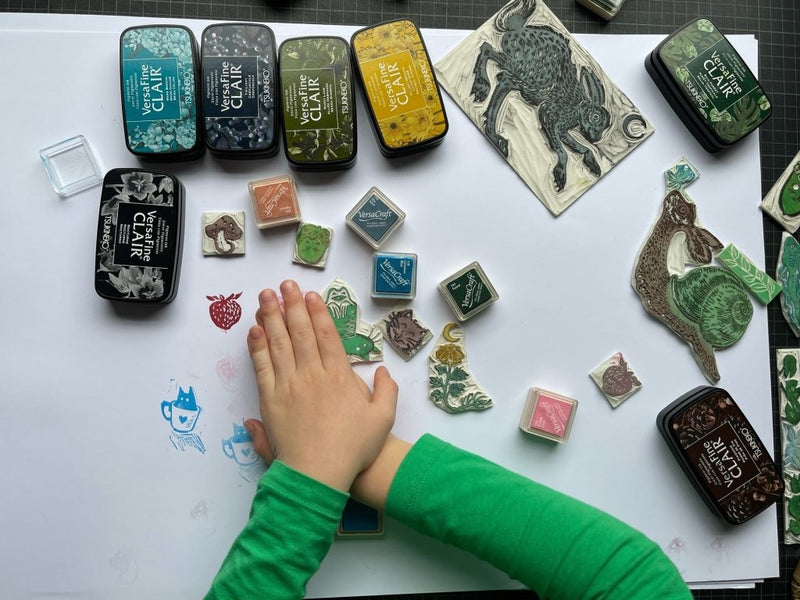 Sunday 21st Sept 4pm: Stamping Bonanza with Monika Mitkute - Tales for Tadpoles