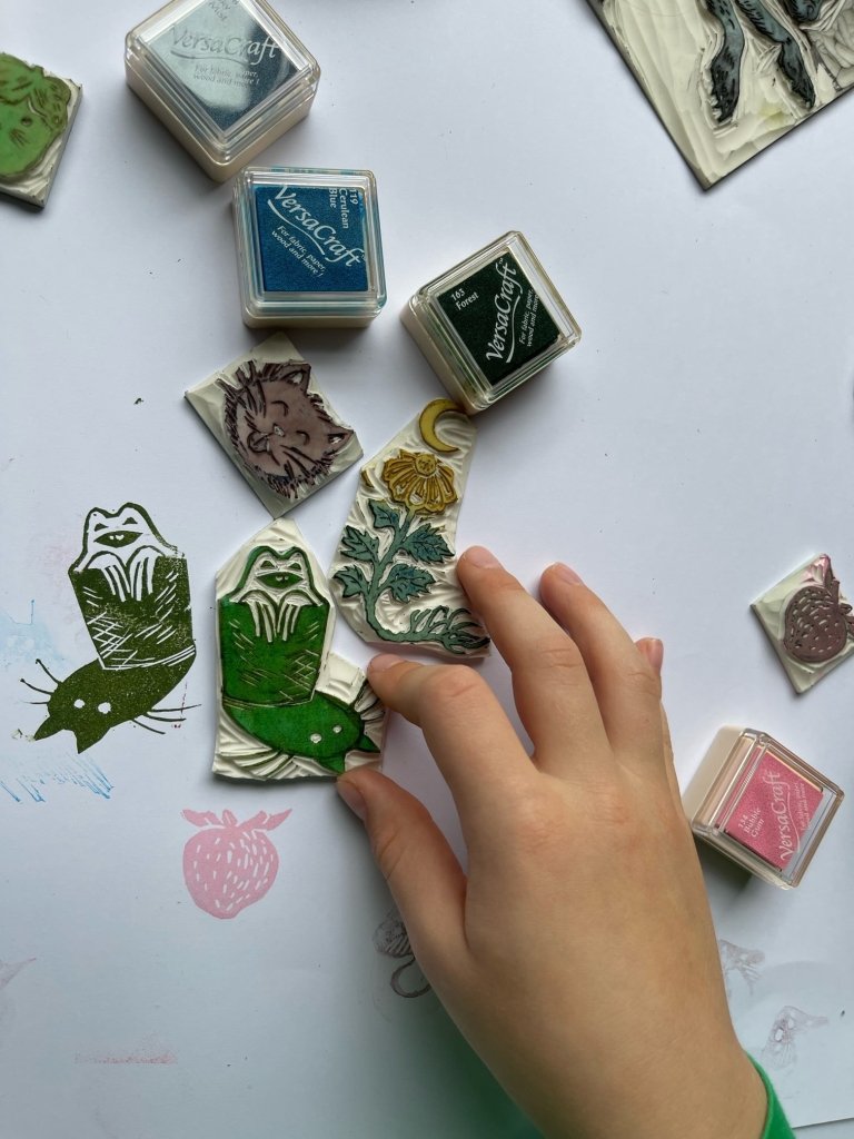 Sunday 21st Sept 4pm: Stamping Bonanza with Monika Mitkute - Tales for Tadpoles