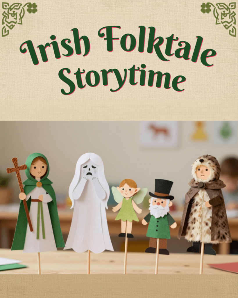 Sunday 3rd August 1pm: Irish Folktale Storytime and Crafts with Lauren McGarry 8-10 - Tales for Tadpoles
