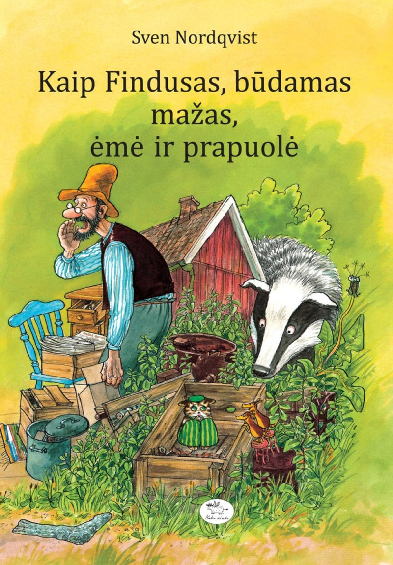 Sven Nordqvist: Kaip Findusas, būdamas mažas, ėmė ir prapuolė - Tales for Tadpoles