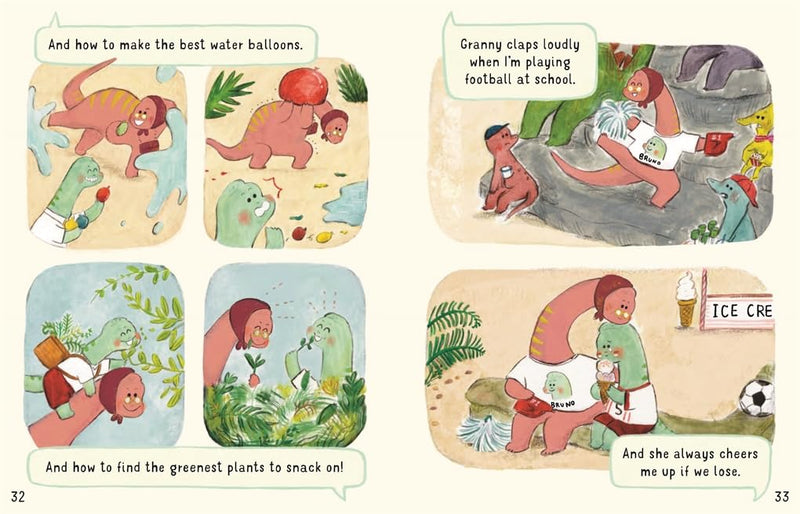 Swapna Haddow and Dr. Diplo: Little Dinosaurs, Big Feelings, illustrated by Yiting Lee - Tales for Tadpoles