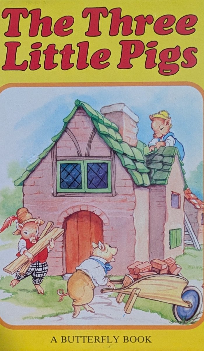 The Three Little Pigs, illustrated by Rene Cloke (Second - Hand) - Tales for Tadpoles