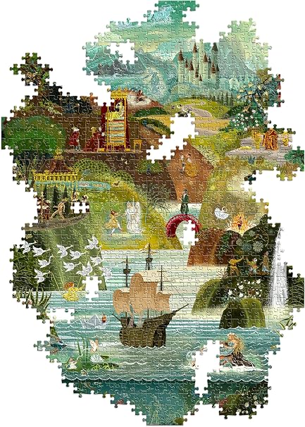 The World of Hans Christian Andersen's Fairy Tales: A 1000-piece Jigsaw Puzzle by Adam Simpson - Tales for Tadpoles