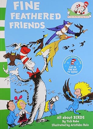 Tish Rabe: Fine Feathered Friends, All About Birds, illustrated by Aristides Ruiz - Tales for Tadpoles