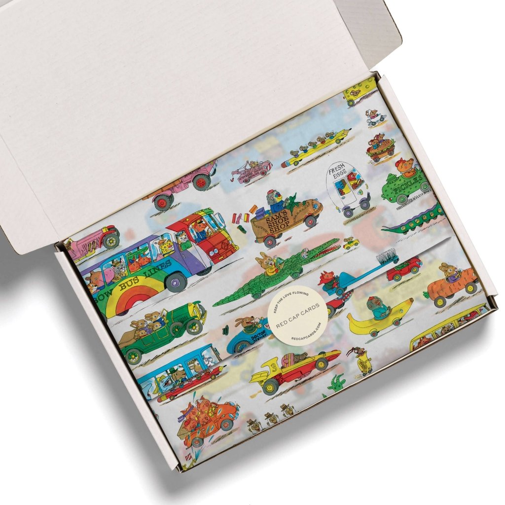 Tissue Paper: Busytown Cars - Tales for Tadpoles