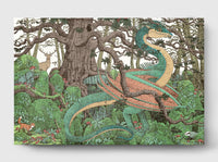 Tomislav Tomic: Dragons of the Forest - 1000 Piece Jigsaw Puzzle - Tales for Tadpoles