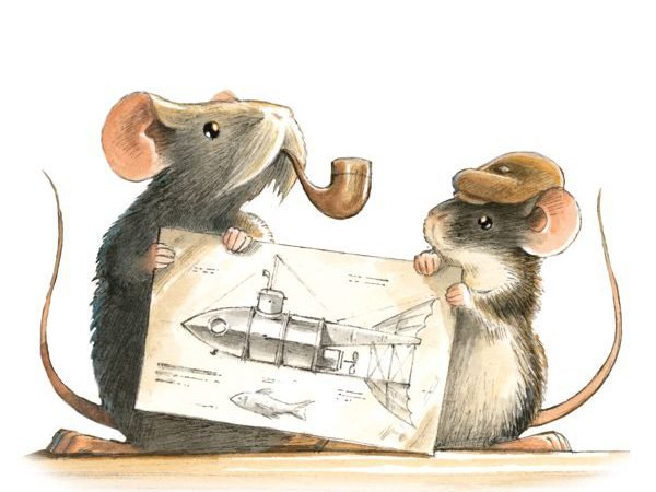 Torben Kuhlmann: Edison, The Mystery of the Missing Mouse Treasure - Tales for Tadpoles