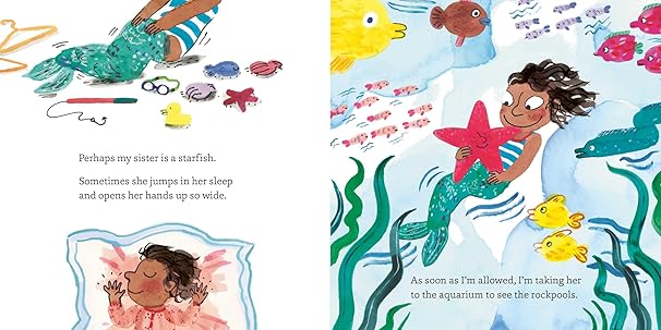 Tracy Darnton: My Sister is a Treasure, illustrated by Yasmeen Ismail - Tales for Tadpoles
