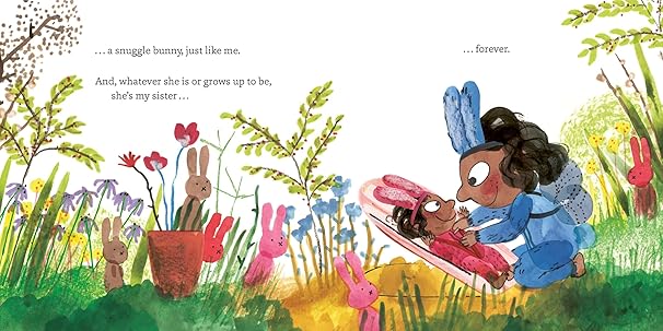 Tracy Darnton: My Sister is a Treasure, illustrated by Yasmeen Ismail - Tales for Tadpoles