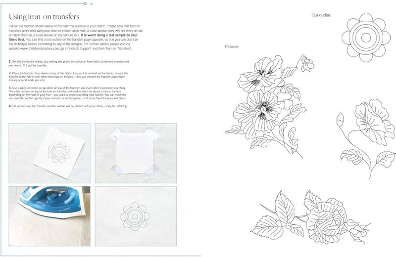 Trish Burr: Nature Embroidery Transfers - Tales for Tadpoles