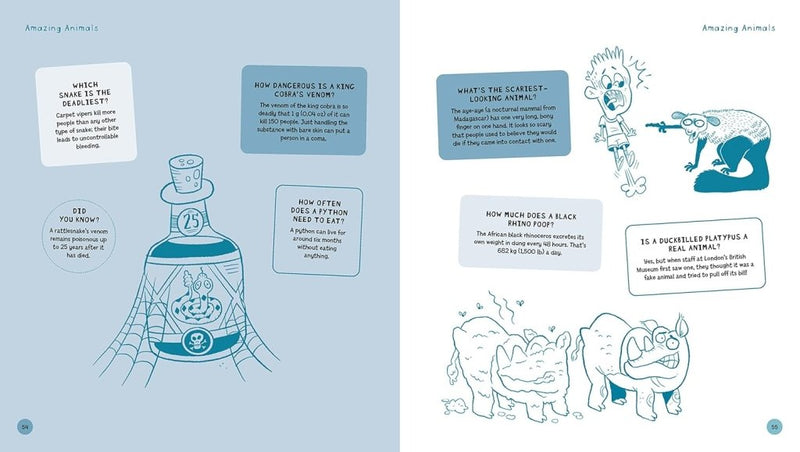 Various: 513 Weird Facts That Every Kid Should Know, illustrated by Luke Seguin - Magee - Tales for Tadpoles