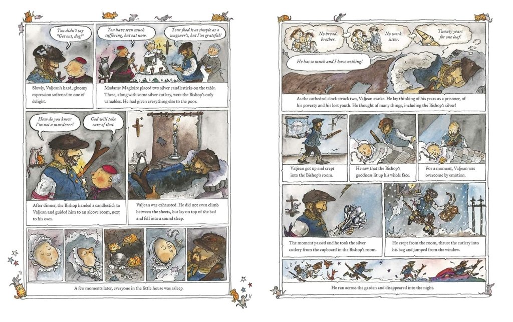 Victor Hugo: Les Miserables, Retold by Marcia Williams - Tales for Tadpoles