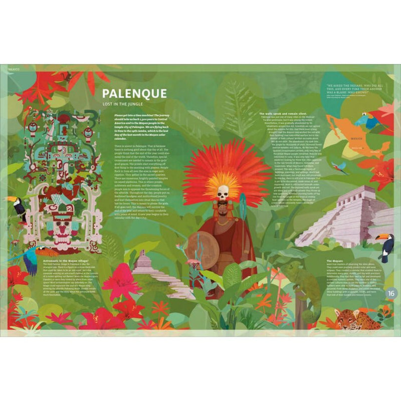 Volker Mehnert: An Atlas of Legendary Places, illustrated by Claudia Lieb - Tales for Tadpoles