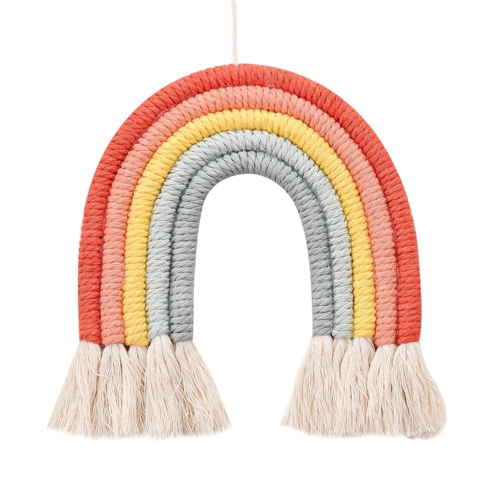 Wall Hanging: Macrame Rainbow - Tales for Tadpoles