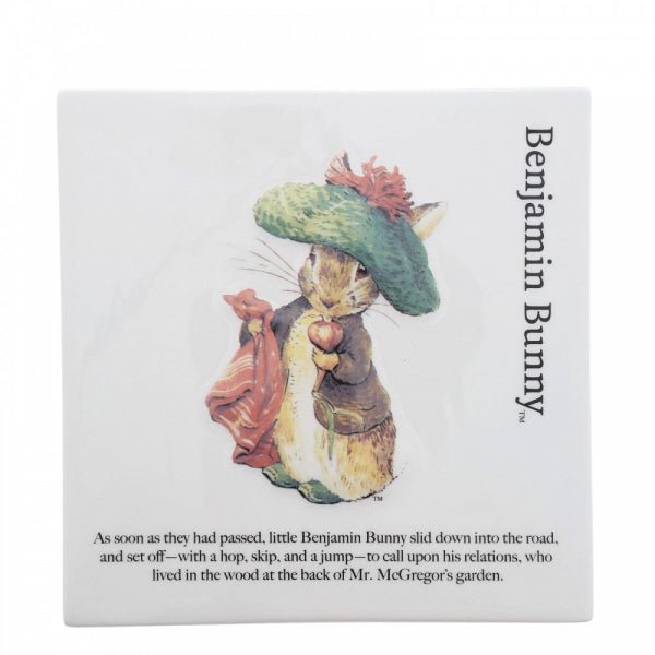 Wall Tile: Benjamin Bunny - Tales for Tadpoles