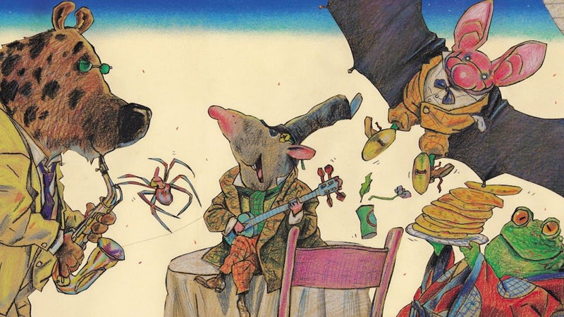 Wolf Erlbruch: The Fearsome Five - Tales for Tadpoles