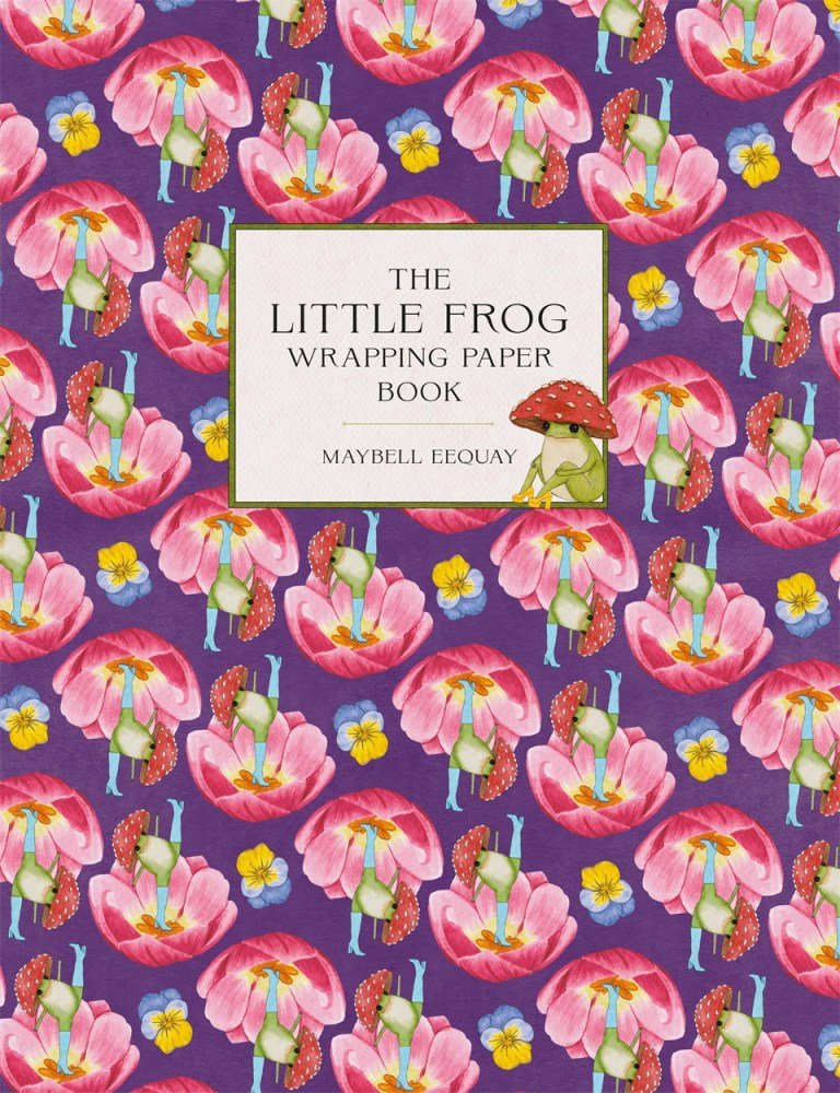 Wrapping Paper Book: The Little Frog, illustrated by Maybell Eequay - Tales for Tadpoles