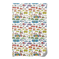 Wrapping Paper: Richard Scarry Busytown Cars - Tales for Tadpoles