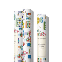 Wrapping Paper: Richard Scarry Busytown Flowers - Tales for Tadpoles