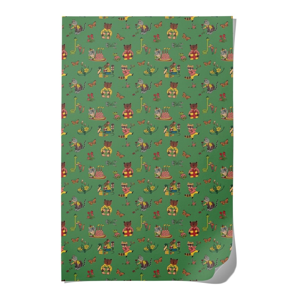 Wrapping Paper: Richard Scarry Critter Wishes - Tales for Tadpoles