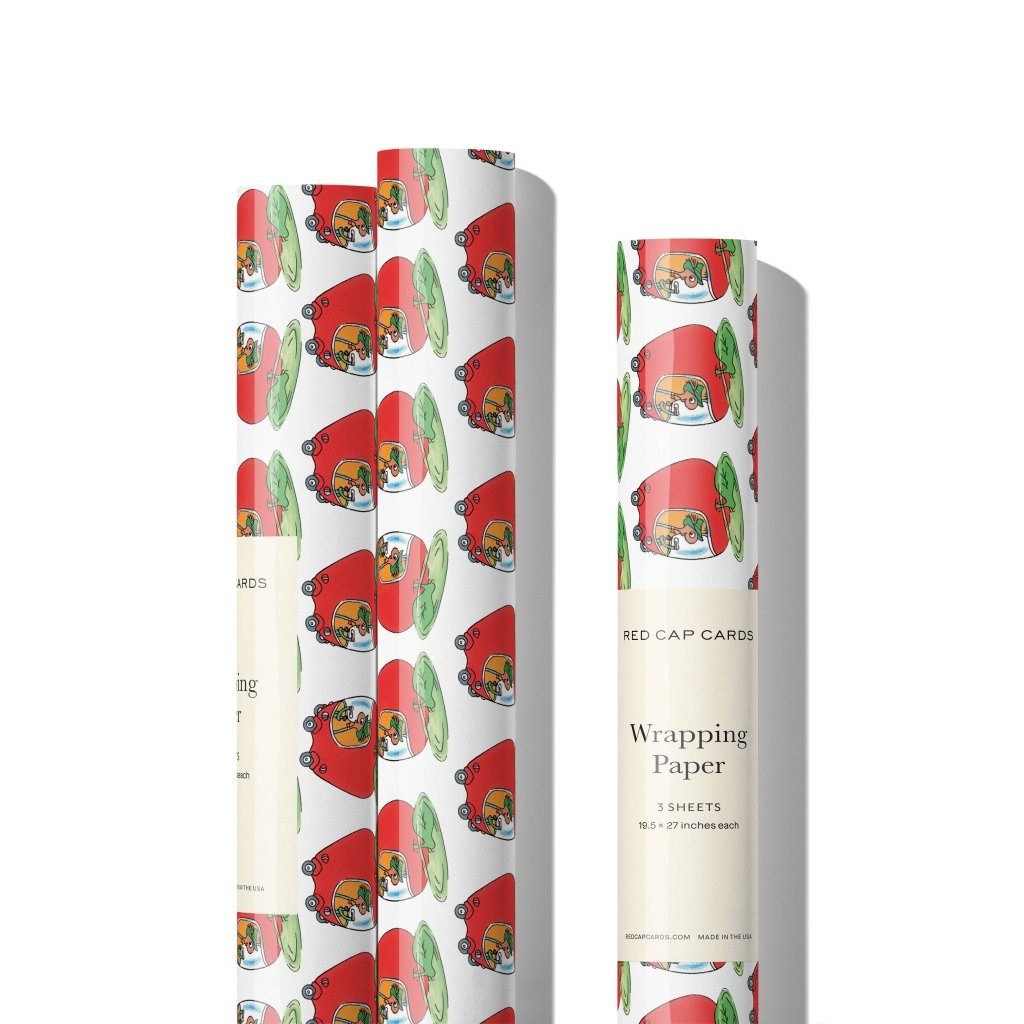 Wrapping Paper: Richard Scarry Lowly's Apple Car - Tales for Tadpoles
