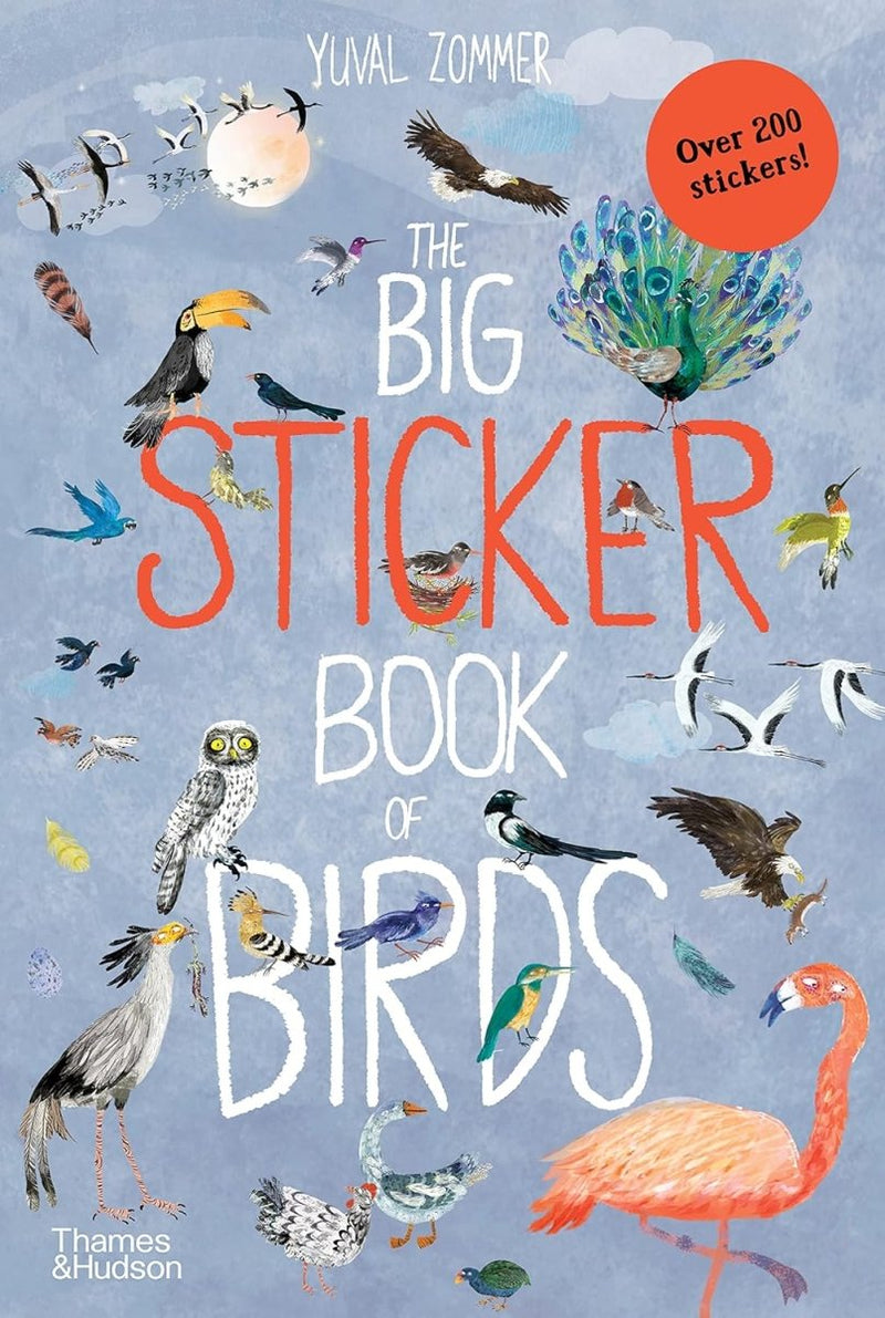 Yuval Zommer: The Big Sticker Book of Bird - Tales for Tadpoles