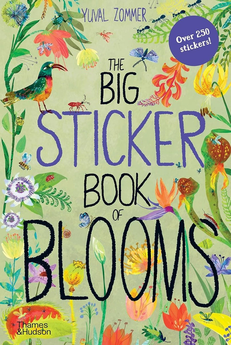 Yuval Zommer: The Big Sticker Book of Blooms - Tales for Tadpoles