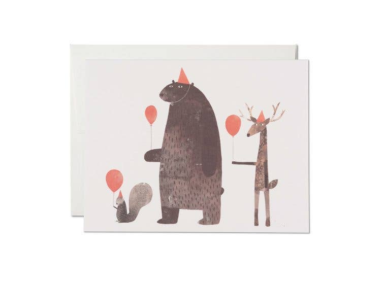 Greeting Card: Jon Klassen - Birthday Party Animals